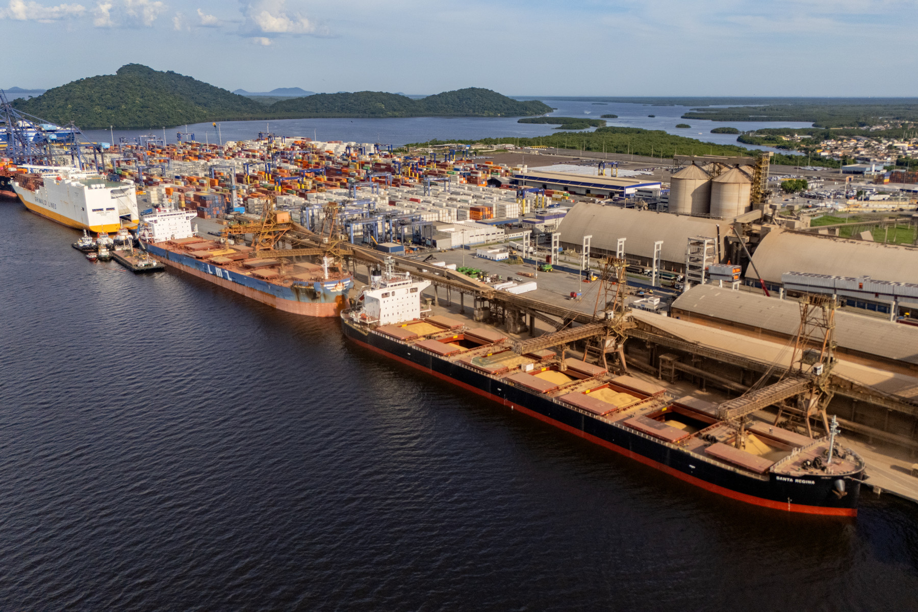 Portos têm, até o momento, melhor ano em volume de cargas movimentadas