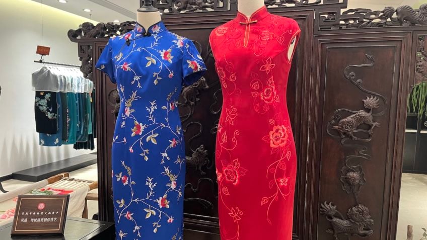 Mercado de vestidos chineses movimenta mais de US$ 6 bilhões