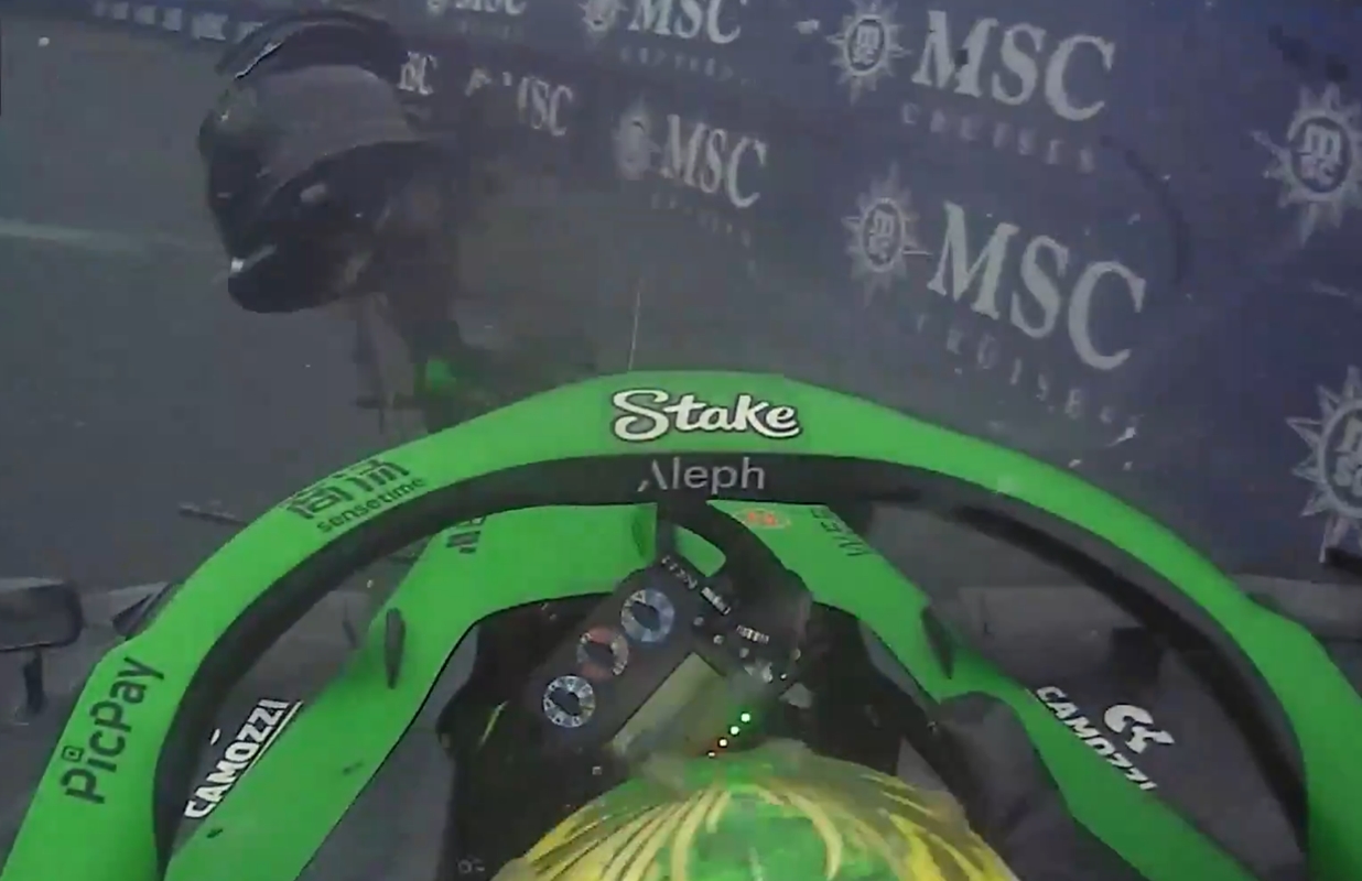 Vídeo: Gabriel Bortoleto bate forte após girar e abandona sprint