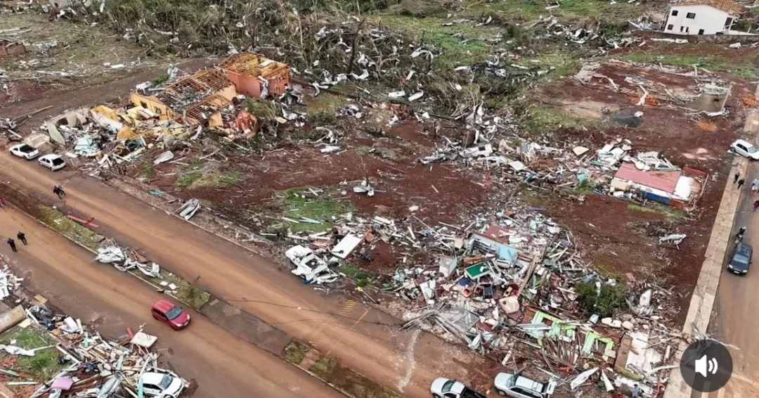 Tornado no Paraná: tragédia deixa seis mortos, 750 feridos e 90% de uma cidade destruída; vídeo