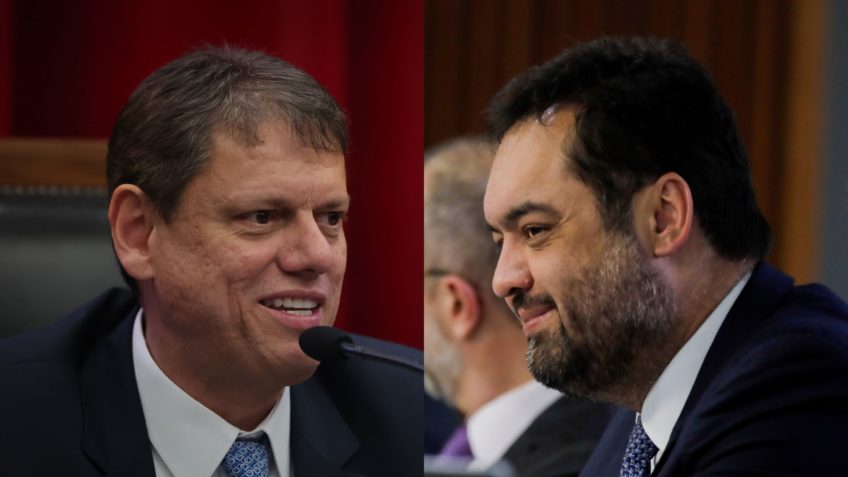 Tarcísio e Castro se reúnem em São Paulo para debater segurança pública
