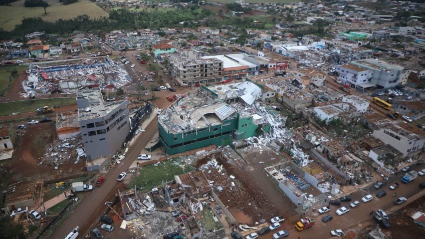 Saiba o nome e a idade dos 6 mortos durante tornado no Paraná