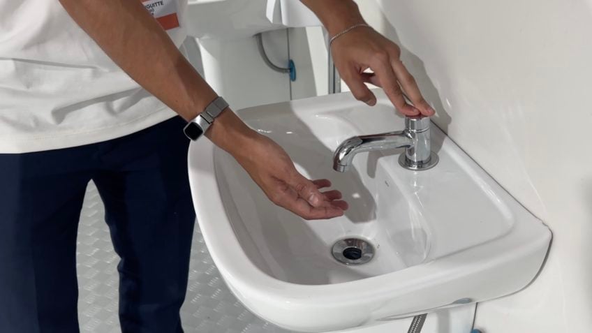 Cúpula de Líderes teve falta d'água e estruturas inacabadas