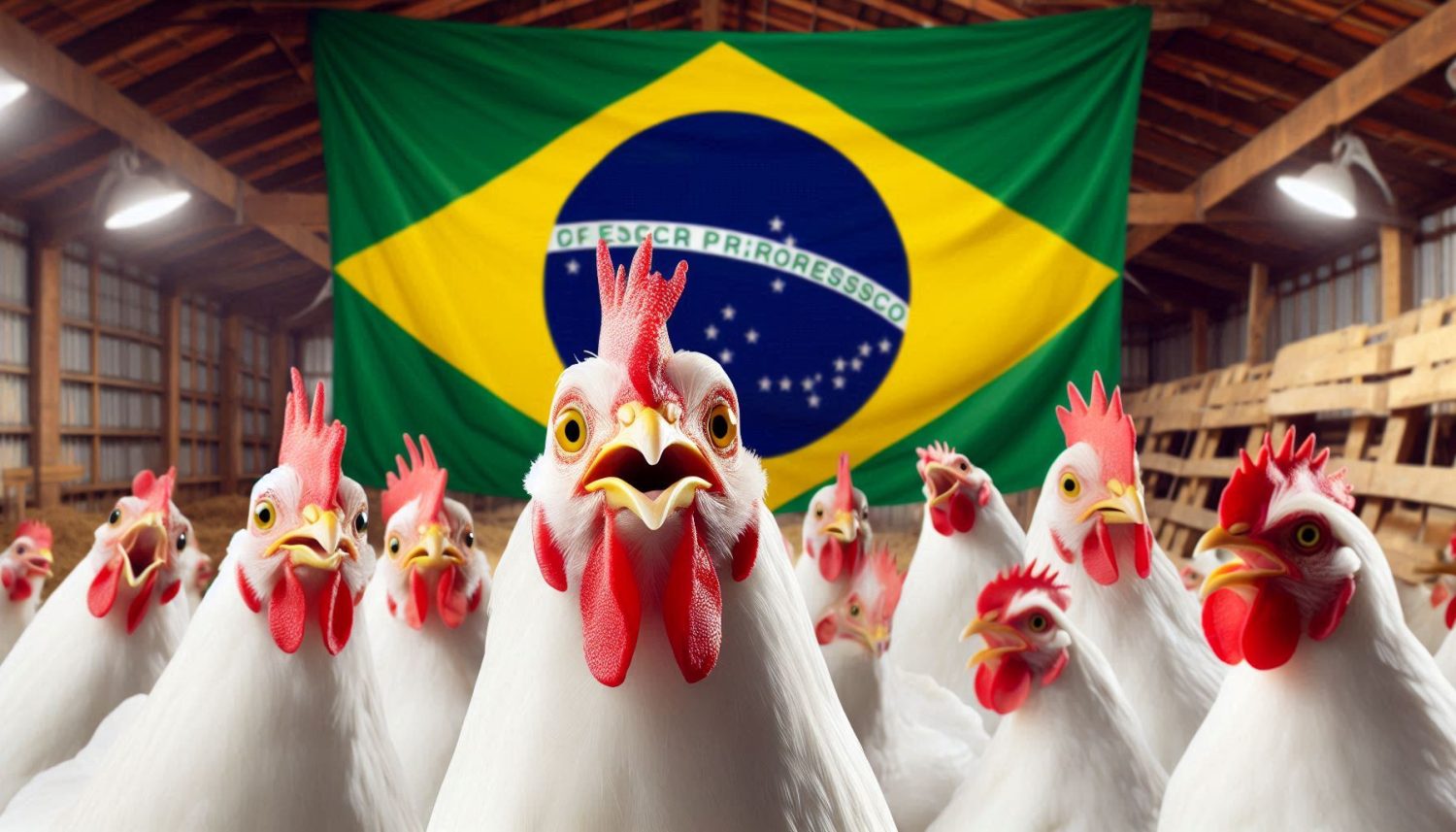 Brasil prevê exportar 600 mil toneladas de carne de frango à China em 2026 após fim de embargo