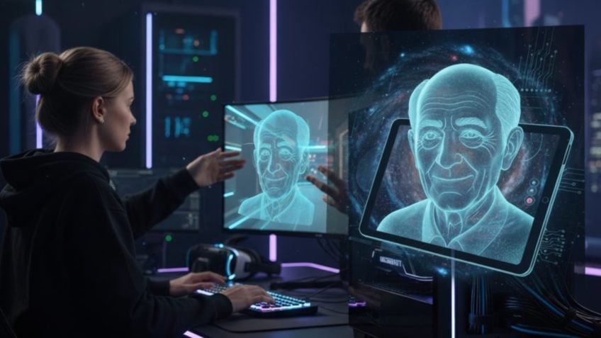 Como são os robôs de IA que permitem “conversar com os mortos”