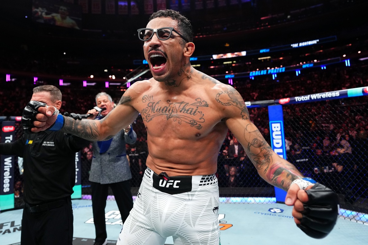Saiba quanto Carlos Prates ganhou com nocaute em ex-campeão do UFC
