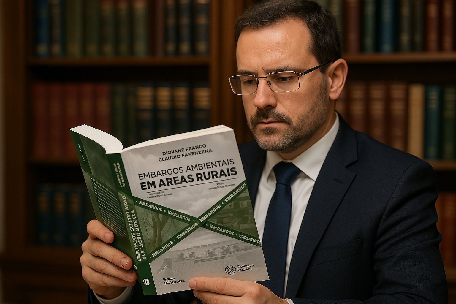 Lançada a primeira obra exclusiva sobre embargos ambientais em áreas rurais