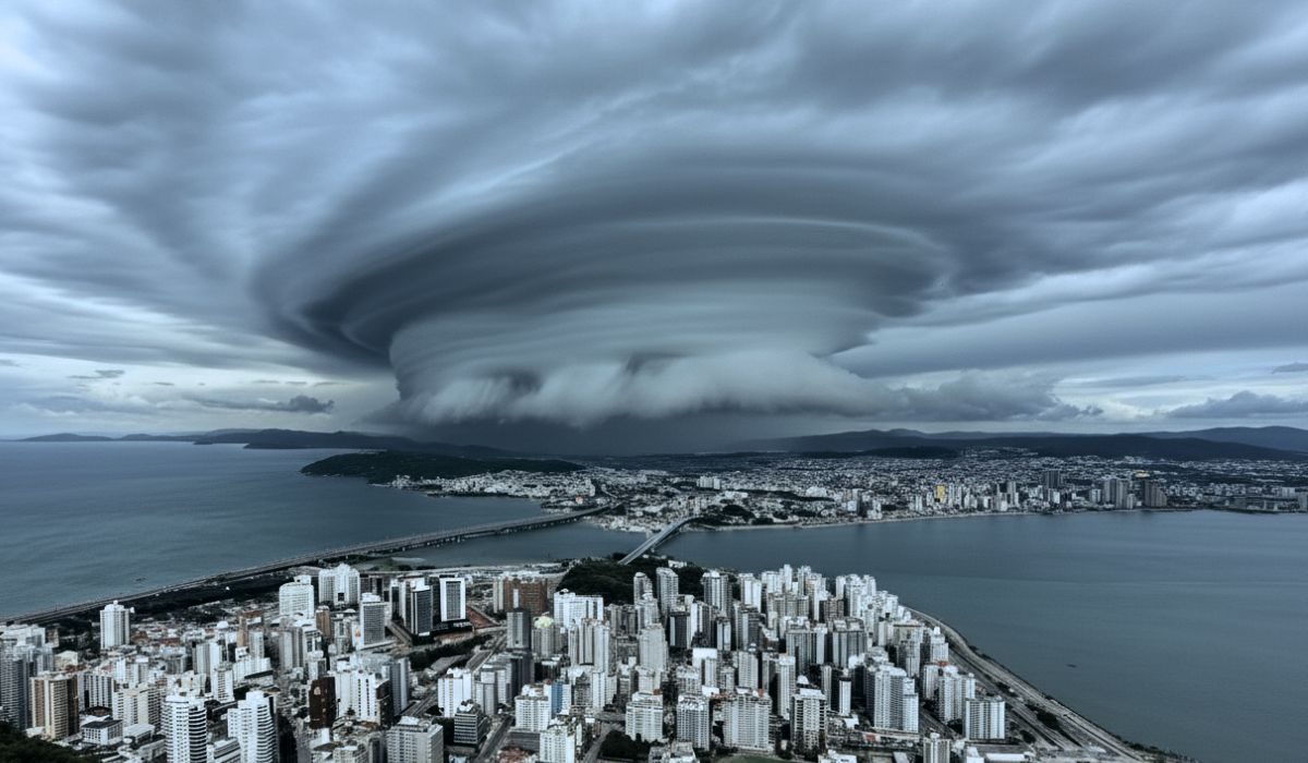Alerta: Frente fria e ciclone colocam Sul e Sudeste sob risco de temporais e ventania