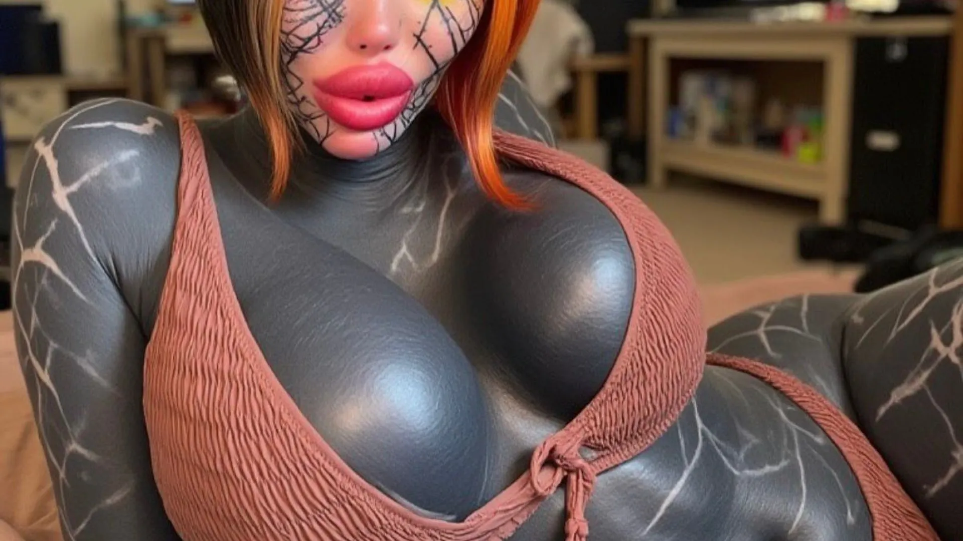 Modelo que gastou R$ 2,6 milhões em cirurgias choca com foto antiga; veja