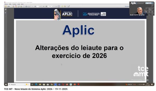 TCE-MT capacita fiscalizados para uso do novo modelo do Sistema Aplic