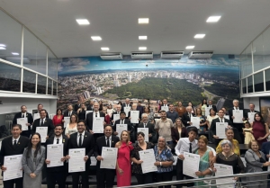 Sessão Solene homenageia os 50 anos da Loja Maçônica Duque de Caxias