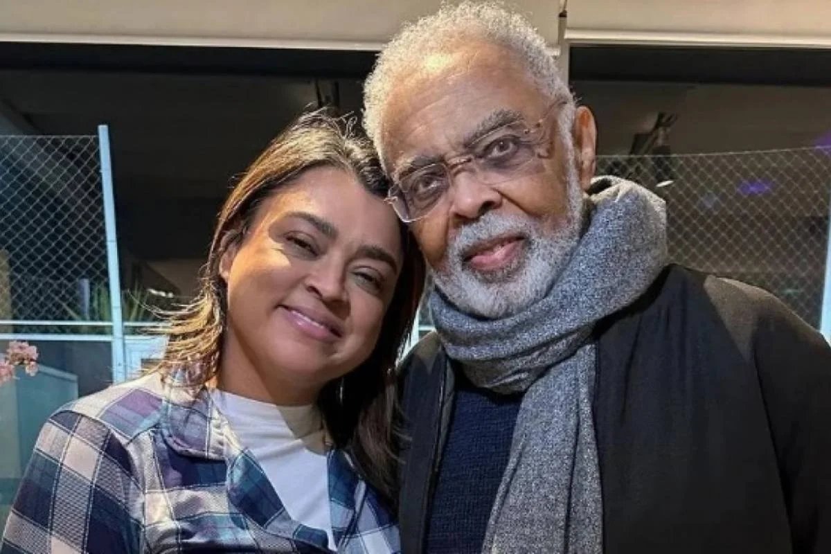 Gilberto Gil posta foto rara com Preta Gil após 4 meses da morte dela