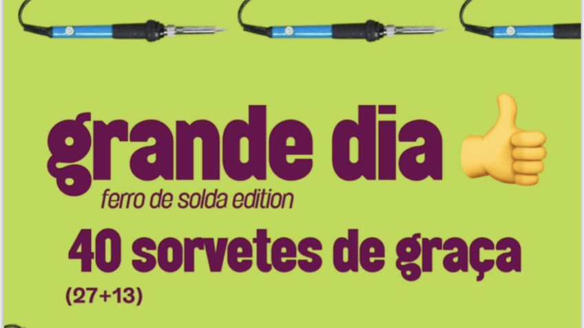 Sorveteria ironiza Bolsonaro ao fazer promoção para clientes