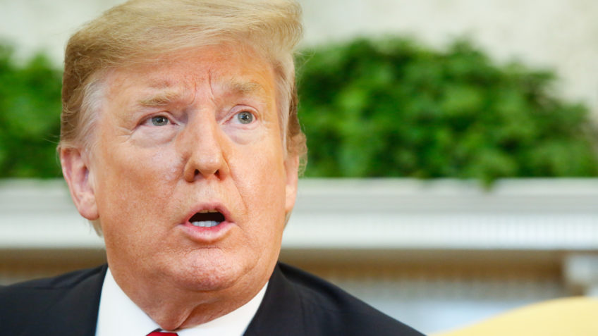 "Totalmente segura", disse Trump sobre Washington 1 dia antes