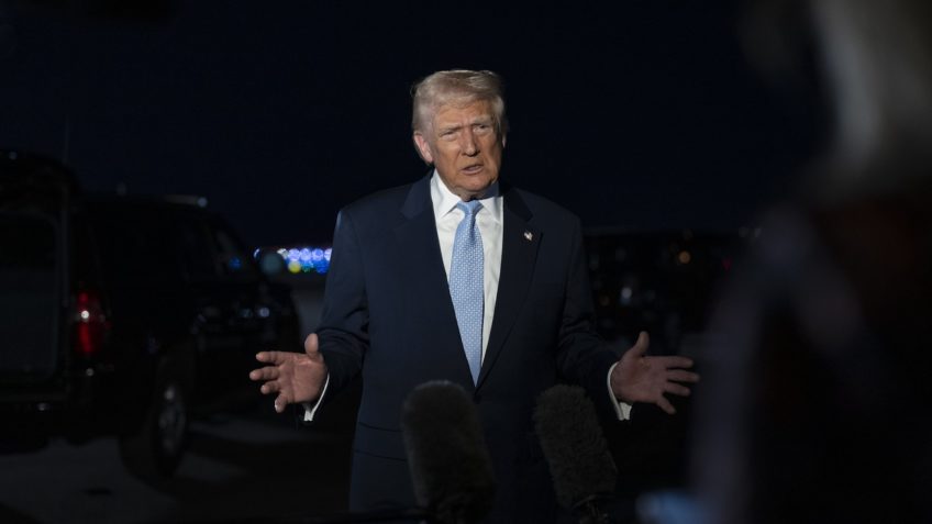 Trump minimiza recado para fechar espaço aéreo da Venezuela