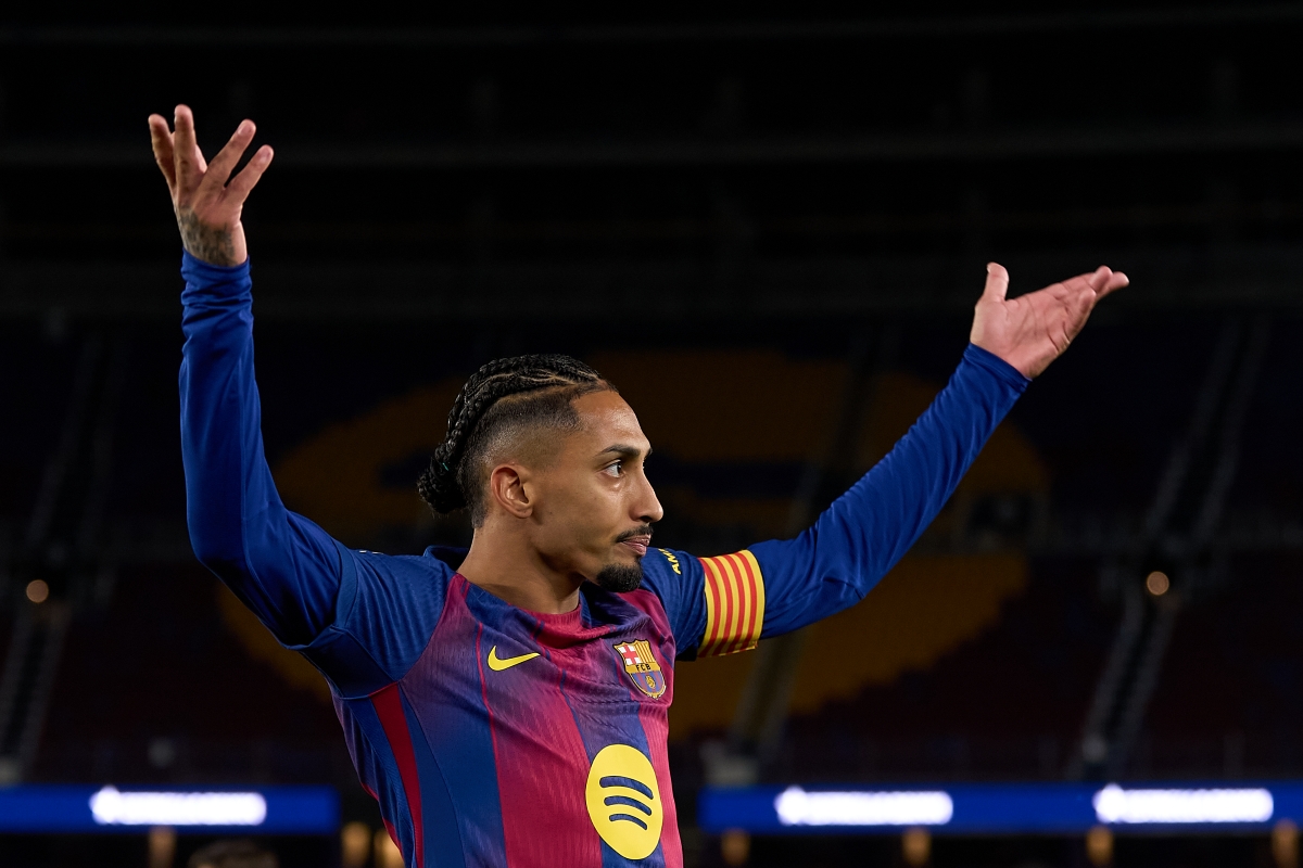 Barcelona: Raphinha volta a balançar as redes após lesão na coxa