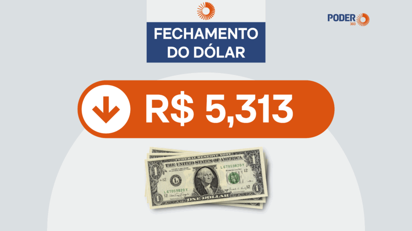 Dólar cai para R$ 5,313 e Bolsa sobe com chance de corte de juros nos EUA