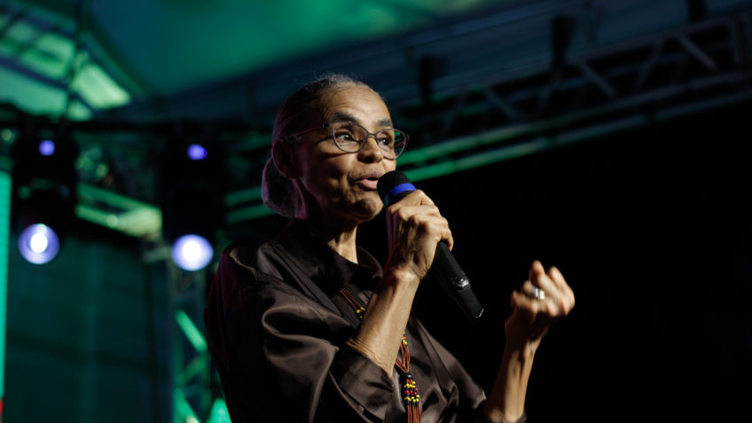 Marina Silva fratura vértebra ao mover vasos de plantas