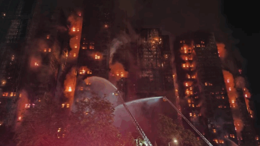 China convoca imprensa e critica cobertura do incêndio em Hong Kong