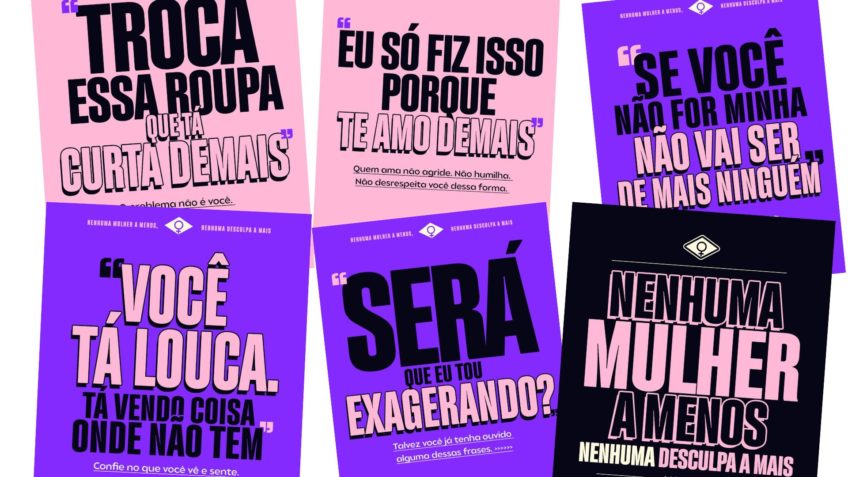 Governo divulga “sinais de perigo” em post contra feminicídio