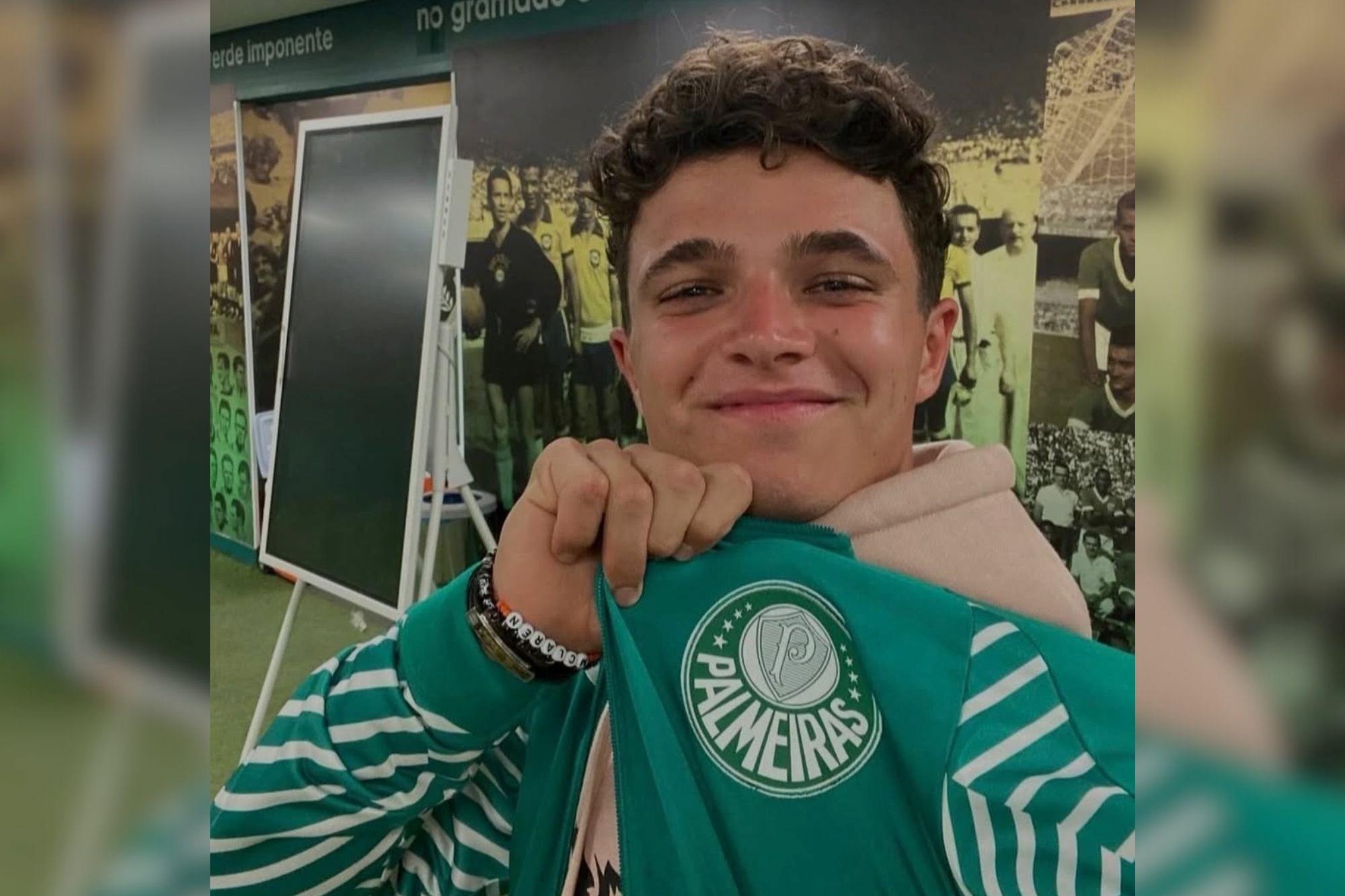 Palmeiras parabeniza Lando Norris por título inédito da Fórmula 1