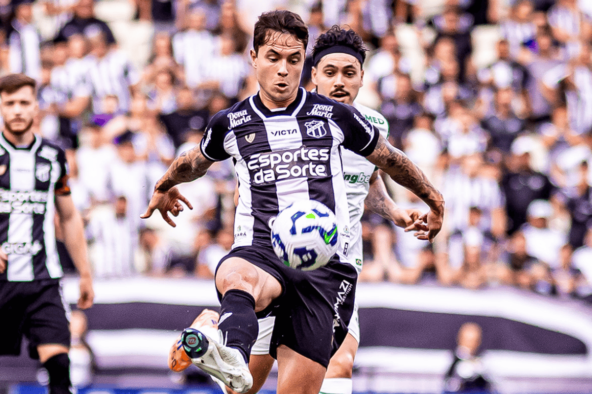 Ceará perde em casa para o Palmeiras e está rebaixado para a Série B