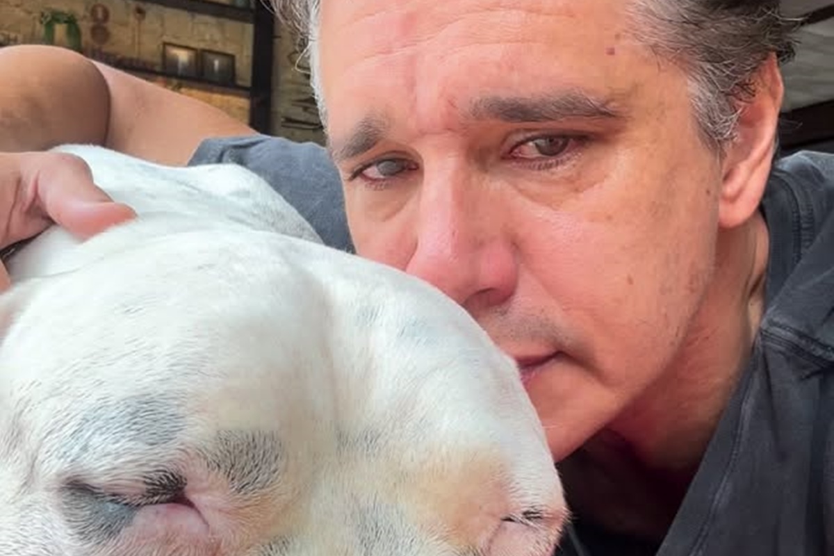 Márcio Garcia anuncia morte de seu cachorro, que lutava contra câncer
