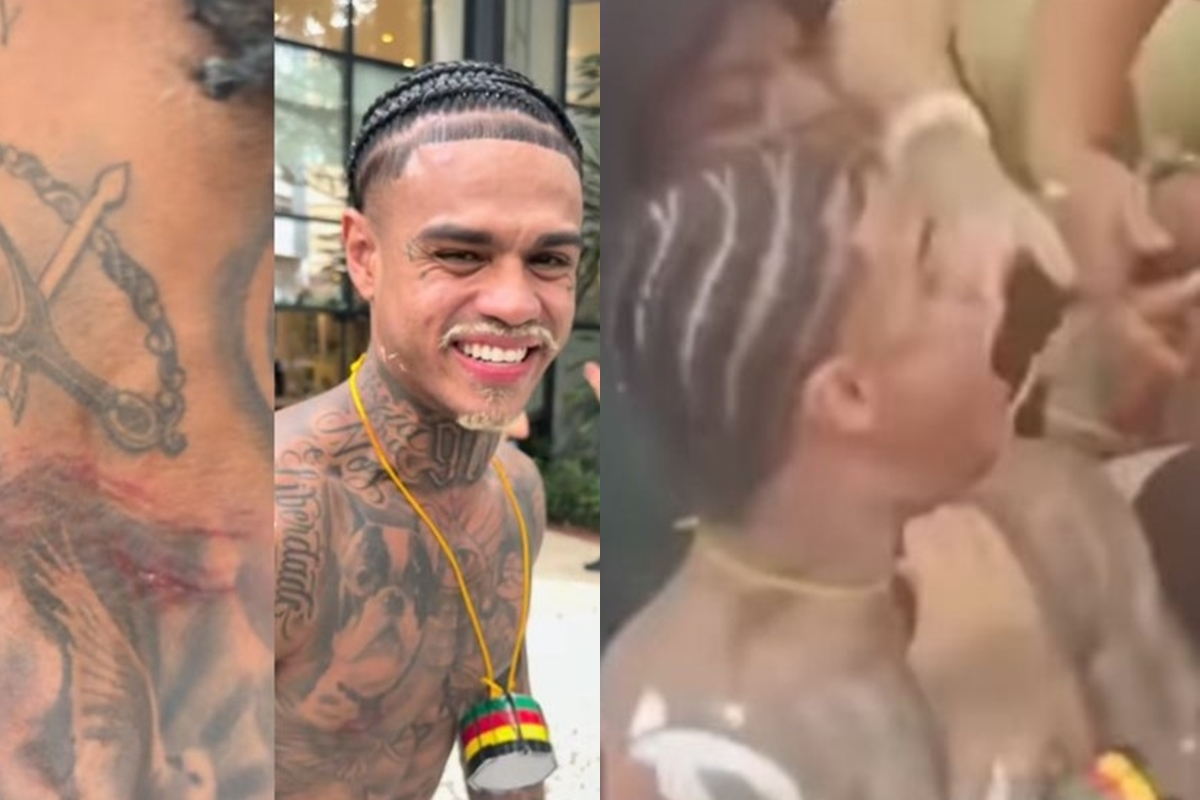 Vídeo mostra tentativa de assalto contra MC Cabelinho no Pelourinho