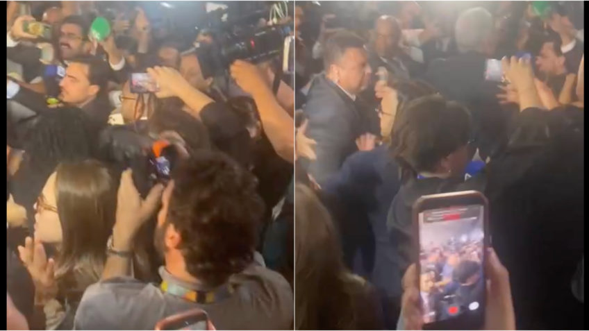 Policiais agridem deputados e jornalistas em confusão na Câmara