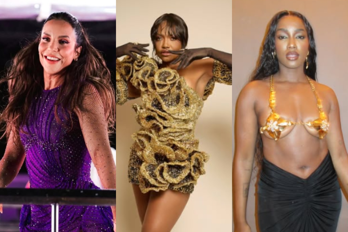 Gaby Amarantos manda recado ao vivo para Ivete Sangalo e Iza