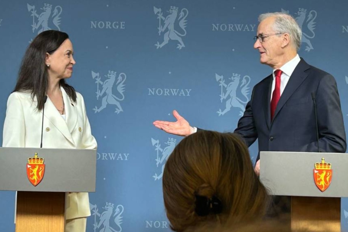 Nobel da Paz, Corina diz ter esperança de que a Venezuela “seja livre”