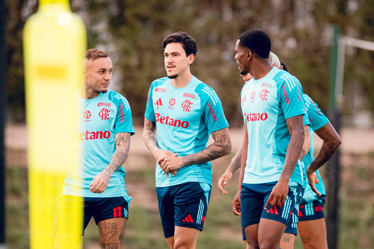 Flamengo inicia preparação para enfrentar o Pyramids; confira