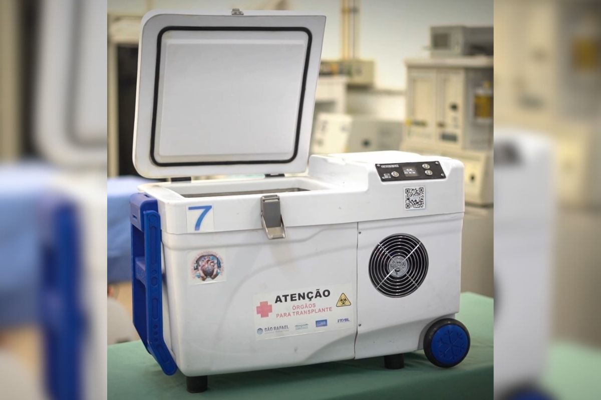 Caixa de transporte de órgãos feita no Brasil pode evitar desperdícios