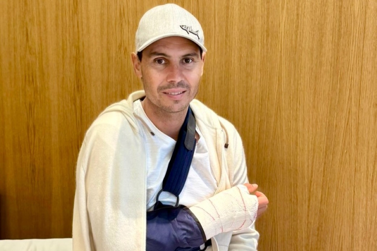 Nadal passa por cirurgia para tratar lesão e brinca com o procedimento