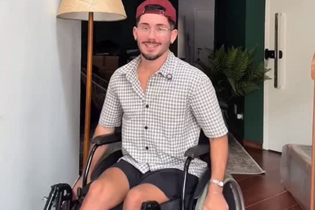 Vídeo: Vittor Fernando caminha pela 1ª vez após tentativa de homicídio