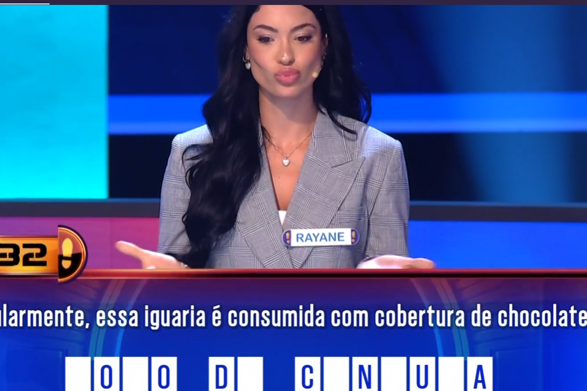 Acerte ou Caia: namorada de Belo erra pergunta simples sobre bolo