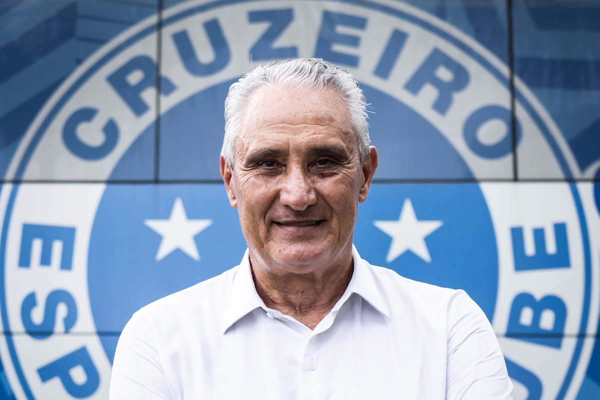 Tite fala pela primeira vez como treinador do Cruzeiro; veja o momento