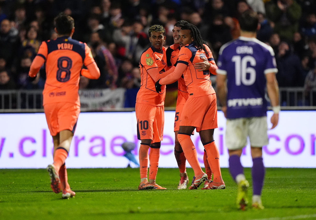 Com time misto em campo, Barcelona vence Guadalajara pela Copa do Rei