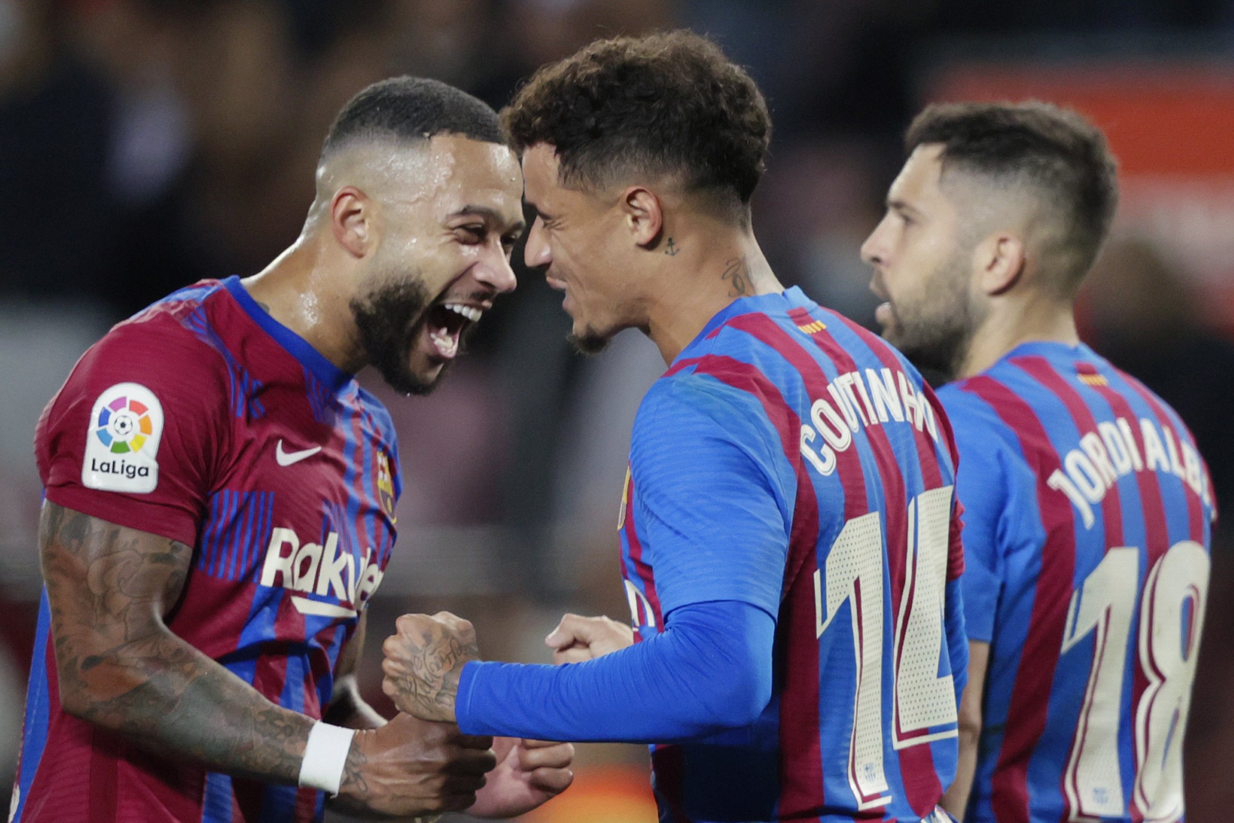 Adversários, Memphis Depay e Philippe Coutinho já jogaram juntos