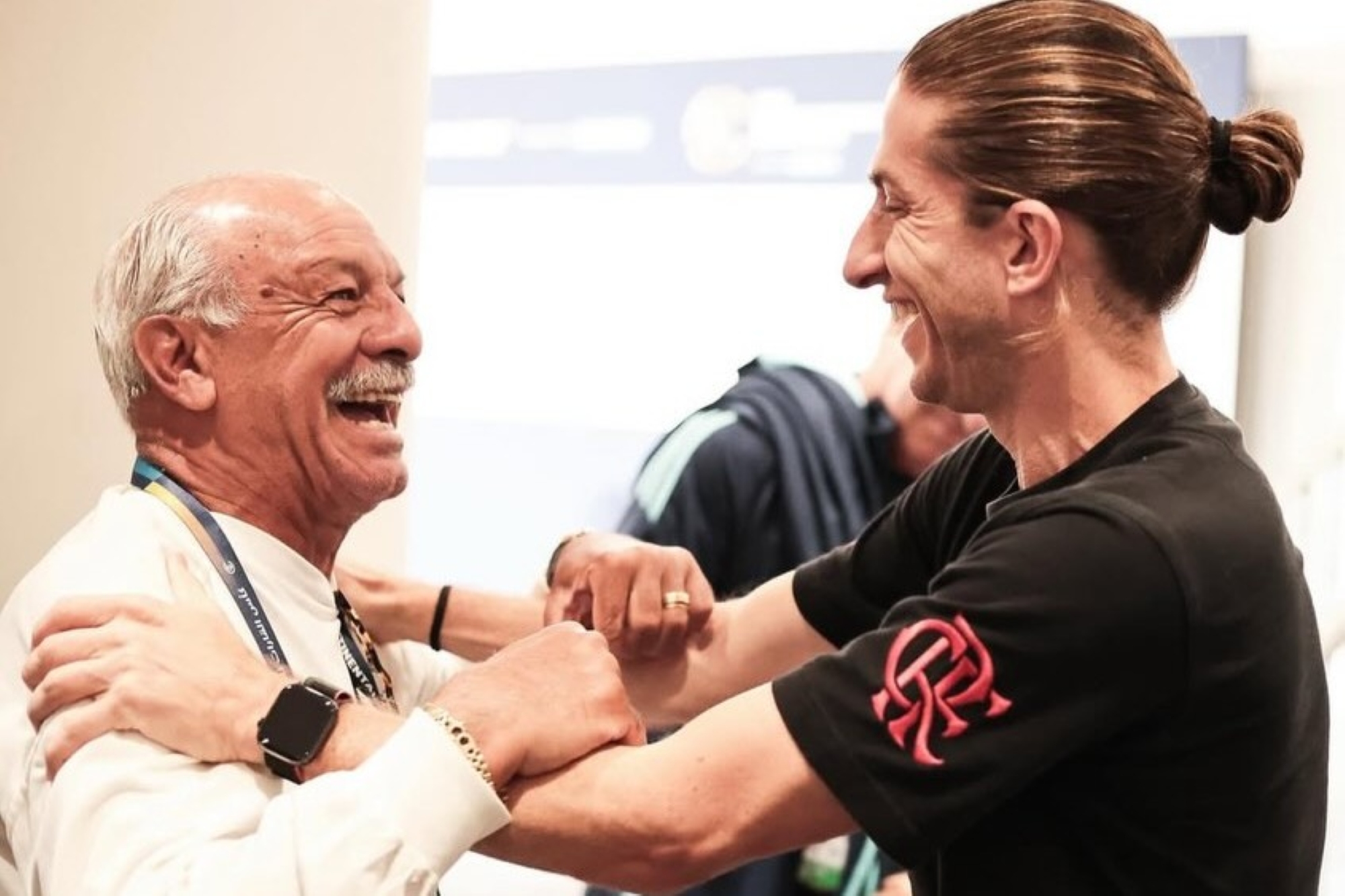 Ídolo do Flamengo, Júnior publica carta para elenco Rubro-Negro