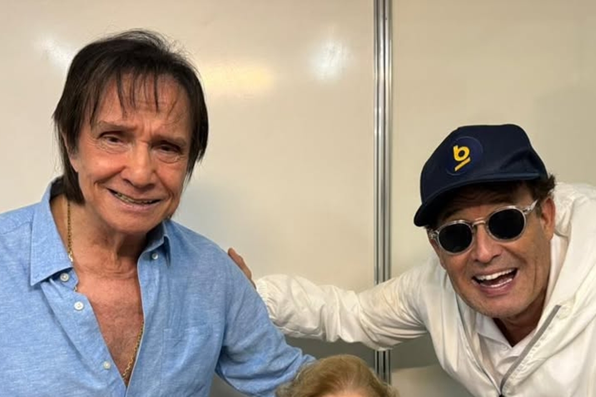 Roberto Carlos realiza sonho da mãe de Sergio Mallandro: “Maravilhoso”