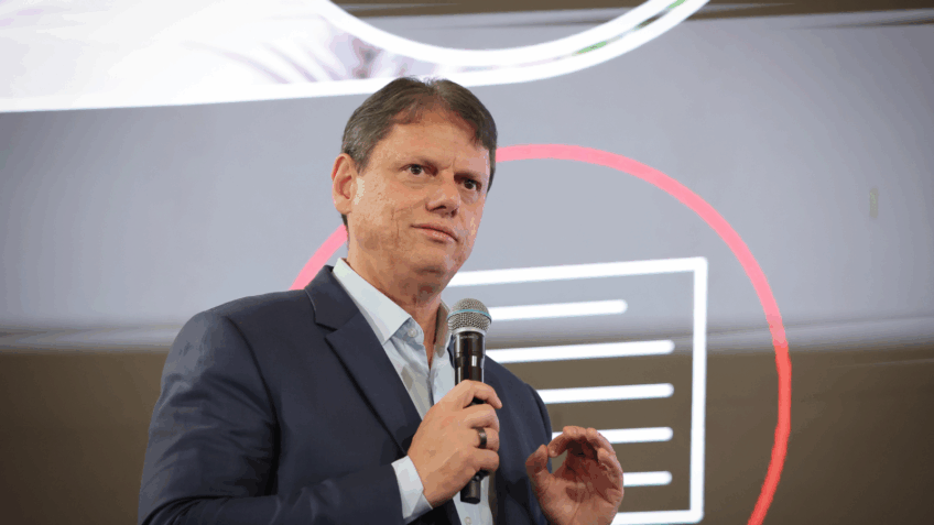 “Já declarei apoio a Flávio”, diz Tarcísio sobre 2026