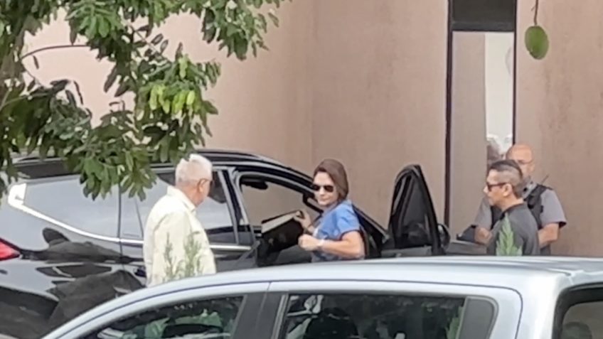 Moraes autoriza Michelle a visitar Bolsonaro 2 vezes por semana