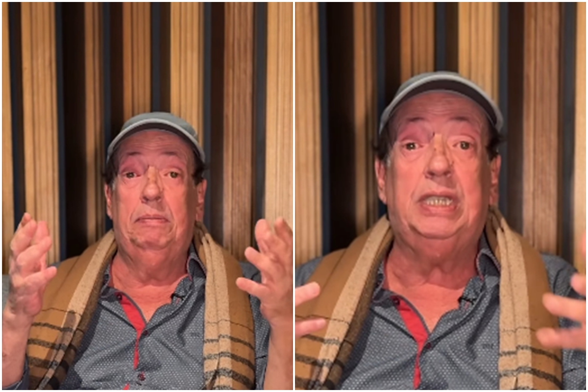 Marcos Oliveira, o Beiçola, surge emocionada ao falar sobre conquista