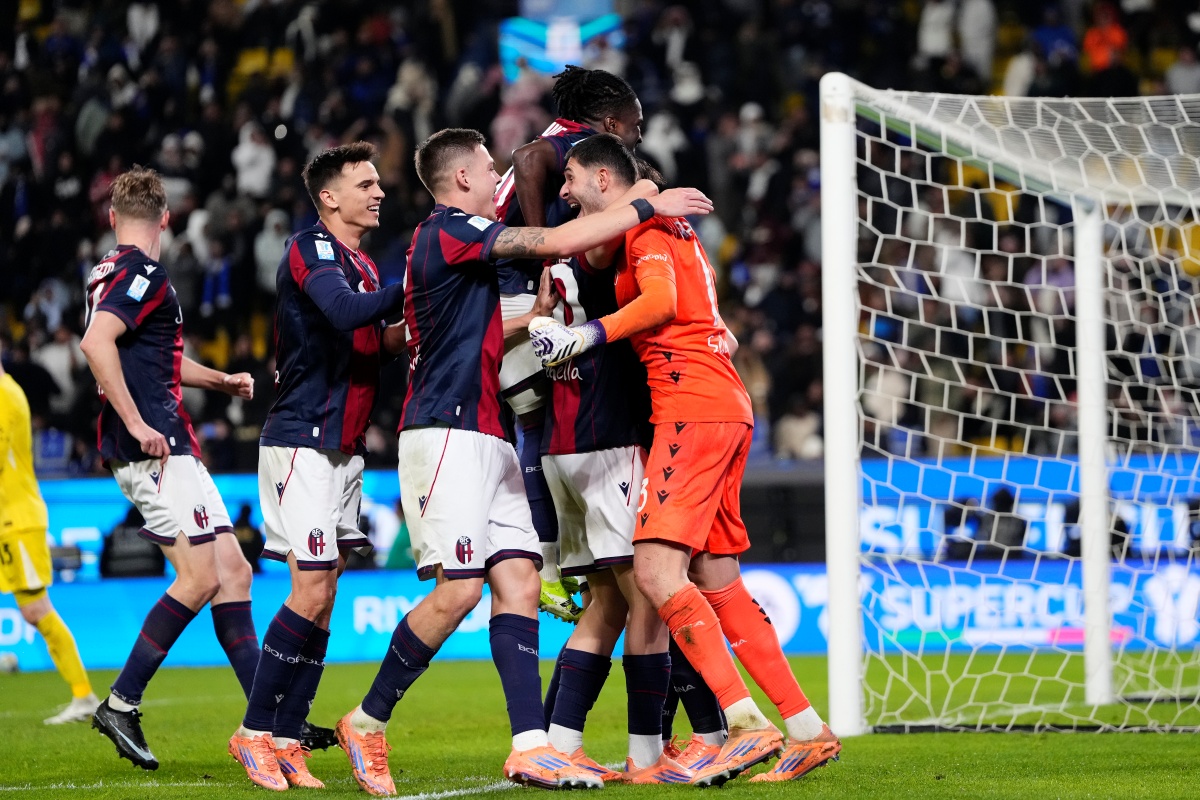 Inter de Milão é eliminada pelo Bologna na Super Copa da Itália