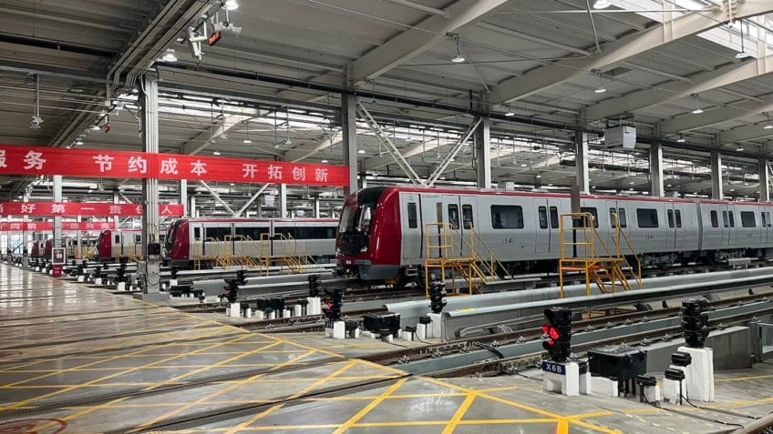 Empresa chinesa adota IA e robôs no metrô de Tianjin