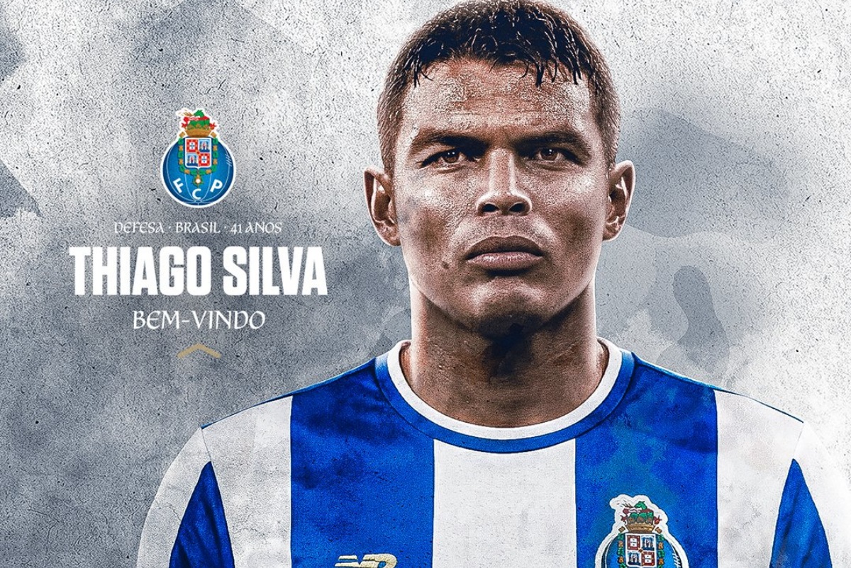 Após deixar o Fluminense, Thiago Silva é anunciado pelo Porto