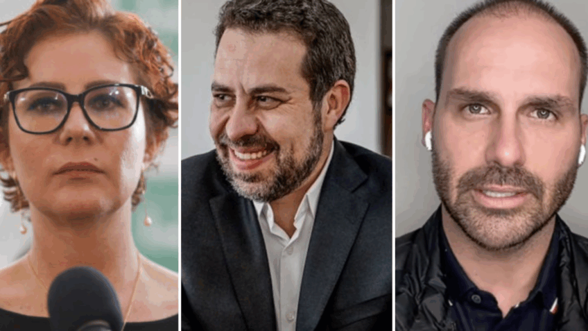 Sou o único dos 3 deputados mais votados que está no Brasil, diz Boulos