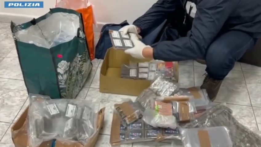 Polícia italiana prende 384 pessoas em operação nacional contra narcotráfico