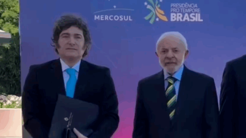 Mídia argentina destaca encontro de Lula e Milei em Cúpula do Mercosul